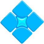 💠 Facebook / Messenger «Diamond With a Dot» Emoji - Messenger-Anwendungs version