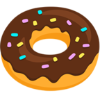 🍩 «Doughnut» Emoji para Facebook / Messenger - Versión de la aplicación Messenger
