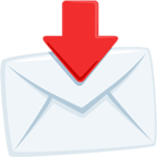 📩 Facebook / Messenger «Envelope With Arrow» Emoji - Version de l'application Messenger