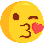 😘 Facebook / Messenger «Face Blowing a Kiss» Emoji - Version de l'application Messenger