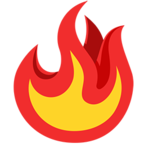 🔥 «Fire» Emoji para Facebook / Messenger - Versión de la aplicación Messenger