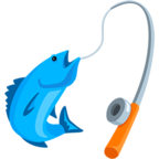 🎣 «Fishing Pole» Emoji para Facebook / Messenger - Versión de la aplicación Messenger