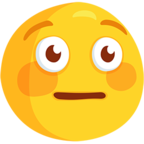 😳 Facebook / Messenger «Flushed Face» Emoji - Messenger-Anwendungs version