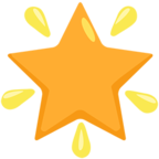 🌟 Facebook / Messenger «Glowing Star» Emoji - Version de l'application Messenger
