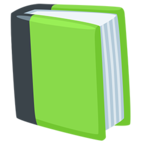📗 Facebook / Messenger «Green Book» Emoji - Version de l'application Messenger