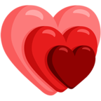 💗 «Growing Heart» Emoji para Facebook / Messenger - Versión de la aplicación Messenger