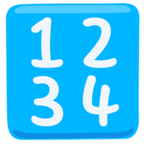 🔢 «Input Numbers» Emoji para Facebook / Messenger - Versión de la aplicación Messenger