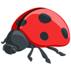 🐞 Смайлик Facebook / Messenger «Lady Beetle» - В Messenger'е