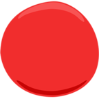 🔴 «Red Circle» Emoji para Facebook / Messenger - Versión de la aplicación Messenger