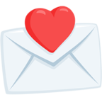 💌 Смайлик Facebook / Messenger «Love Letter» - В Messenger'е