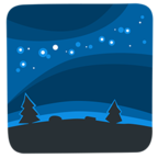 🌌 Facebook / Messenger «Milky Way» Emoji - Version de l'application Messenger