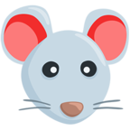 🐭 Facebook / Messenger «Mouse Face» Emoji - Messenger-Anwendungs version