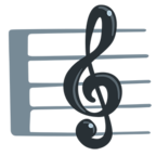 🎼 Facebook / Messenger «Musical Score» Emoji - Messenger Application version