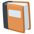📔 «Notebook With Decorative Cover» Emoji para Facebook / Messenger - Versión de la aplicación Messenger