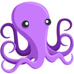 🐙 Facebook / Messenger «Octopus» Emoji - Messenger-Anwendungs version