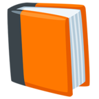 📙 Facebook / Messenger «Orange Book» Emoji - Messenger Application version