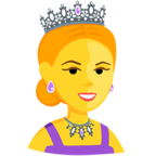 👸 «Princess» Emoji para Facebook / Messenger - Versión de la aplicación Messenger