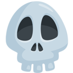 💀 Facebook / Messenger «Skull» Emoji - Messenger-Anwendungs version