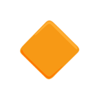🔸 Facebook / Messenger «Small Orange Diamond» Emoji - Version de l'application Messenger