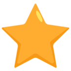 ⭐ Facebook / Messenger «White Medium Star» Emoji - Version de l'application Messenger