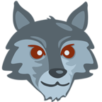 🐺 Facebook / Messenger «Wolf Face» Emoji - Version de l'application Messenger