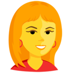 👩 «Woman» Emoji para Facebook / Messenger - Versión de la aplicación Messenger