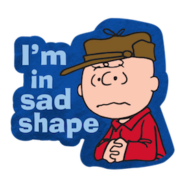 La navidad de Charlie Brown Facebook sticker #16