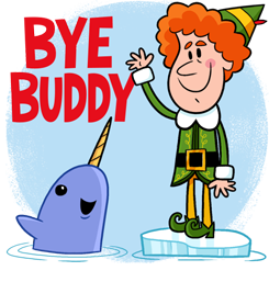 Buddy – Der Weihnachtself Facebook sticker #2