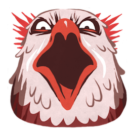 El águila Hal Facebook sticker #16