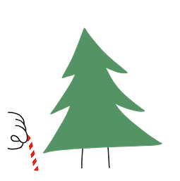 Merry and Bright Facebook sticker #11