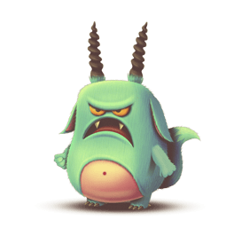 Monster mit Mucken Facebook sticker #15