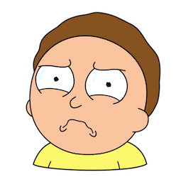Rick and Morty Facebook sticker #11