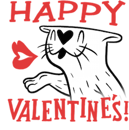 Facebook sticker Otter in Love #4