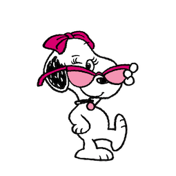 Snoopy y sus amigos Facebook sticker #14