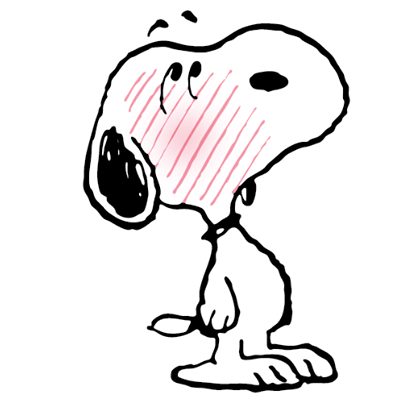 Humeurs de Snoopy Facebook sticker #4