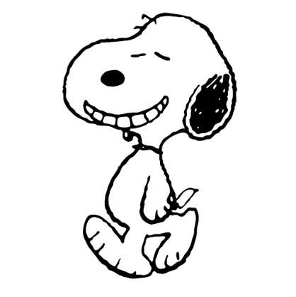 Dilo con Snoopy Facebook sticker #7