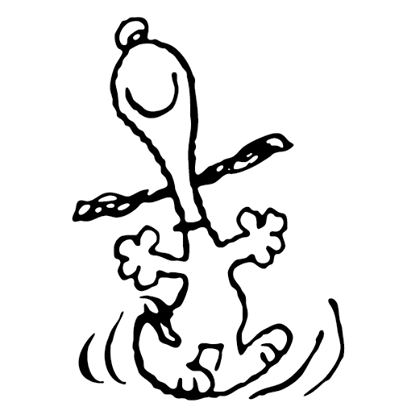 Sticker de Facebook Dilo con Snoopy #9