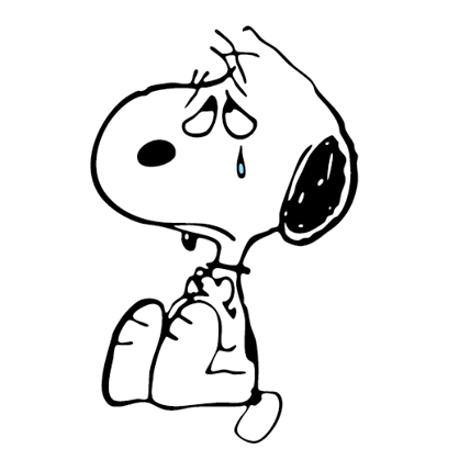 Humeurs de Snoopy Facebook sticker #13