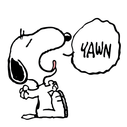 Sticker de Facebook Humeurs de Snoopy #15