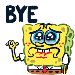 SpongeBob und seine Freunde Facebook sticker #16