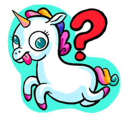El unicornio Ulises Facebook sticker #8