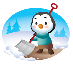 Pingouins d’hiver Facebook sticker #6