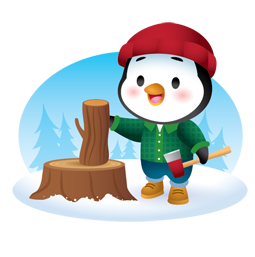 Pingouins d’hiver Facebook sticker #7