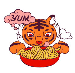Year of the Tiger Facebook sticker #7
